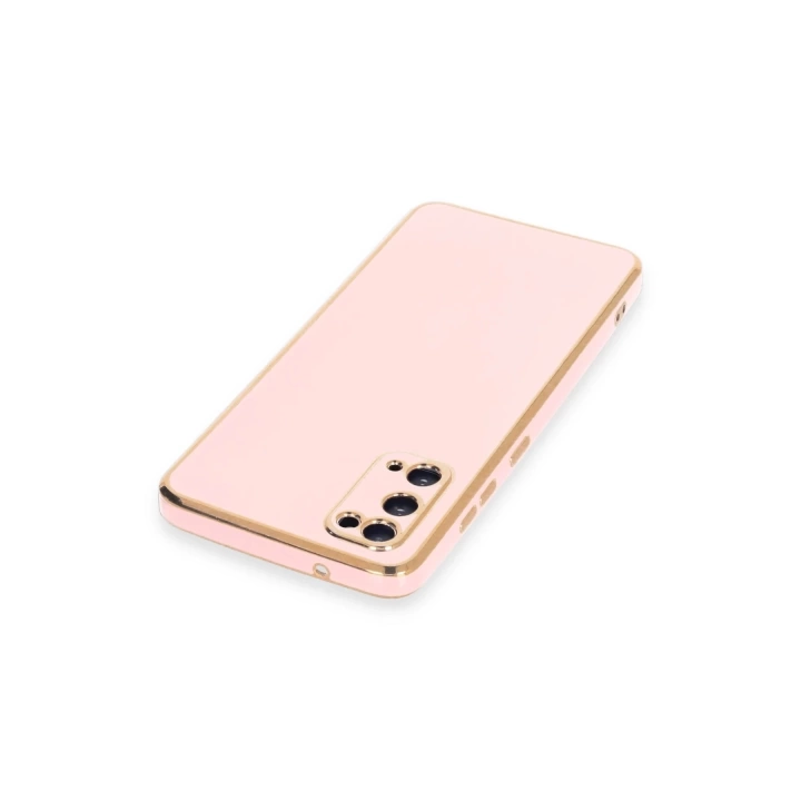 BFS  Samsung Galaxy S20 Kılıf Volet Silikon - Pembe