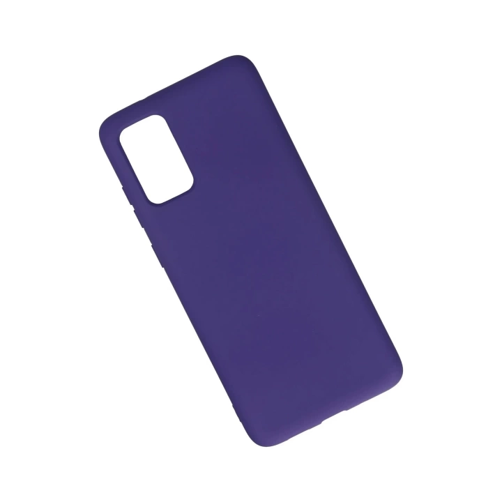 BFS  Samsung Galaxy S20 Plus Kılıf Nano içi Kadife Silikon - Mor