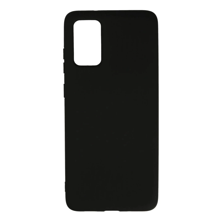 BFS  Samsung Galaxy S20 Plus Kılıf Nano içi Kadife Silikon - Siyah
