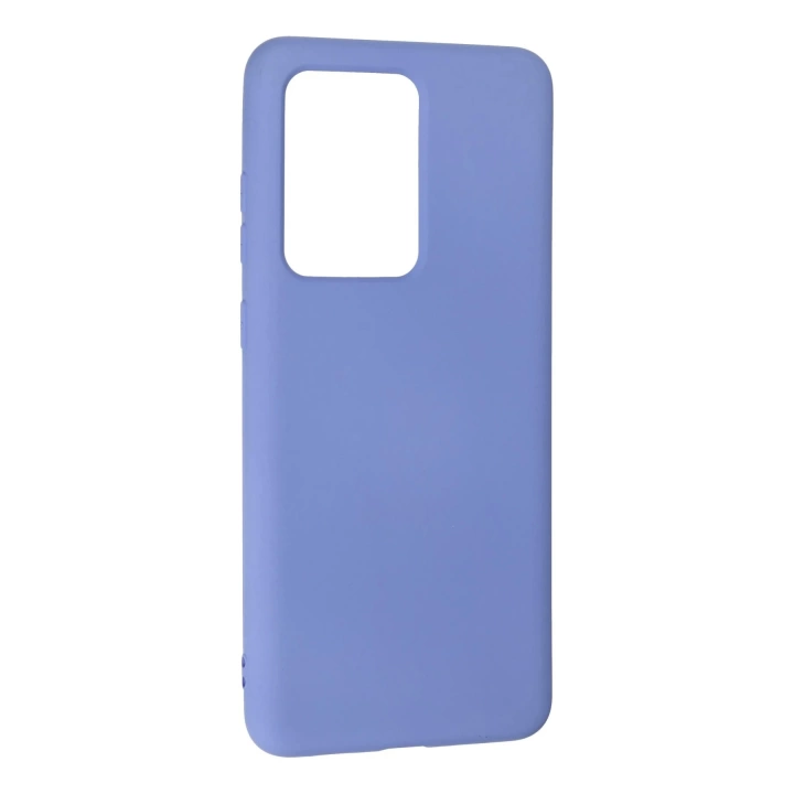 BFS  Samsung Galaxy S20 Ultra Kılıf Nano içi Kadife Silikon - Lila