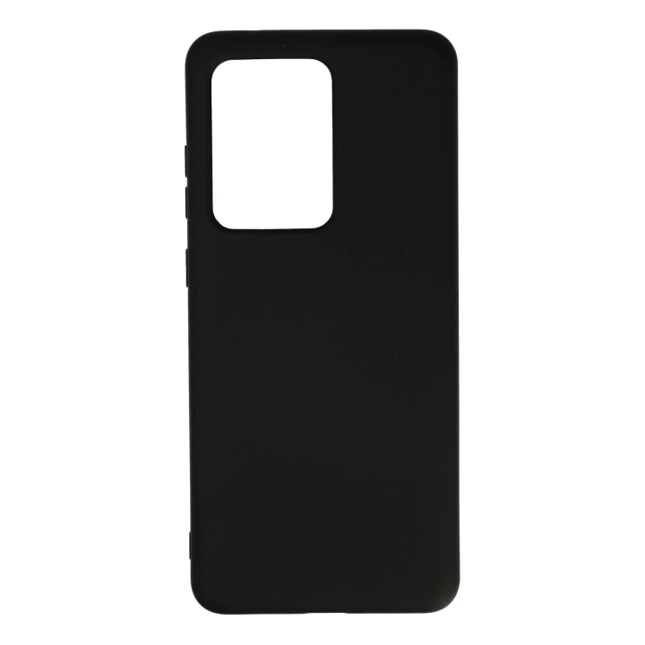 BFS  Samsung Galaxy S20 Ultra Kılıf Nano içi Kadife Silikon - Siyah