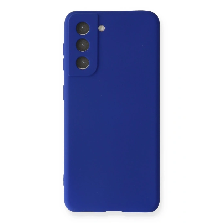 BFS  Samsung Galaxy S21 FE Kılıf First Silikon - Lacivert
