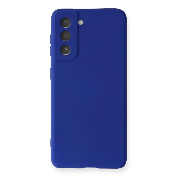 BFS  Samsung Galaxy S21 FE Kılıf First Silikon - Lacivert