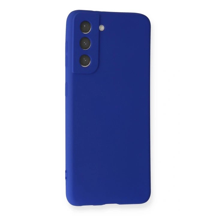 BFS  Samsung Galaxy S21 FE Kılıf First Silikon - Lacivert