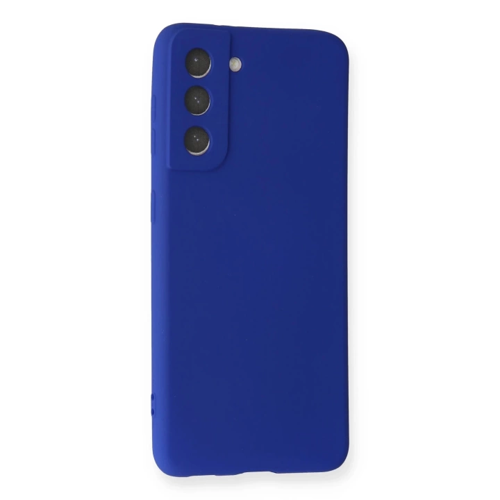 BFS  Samsung Galaxy S21 FE Kılıf First Silikon - Lacivert