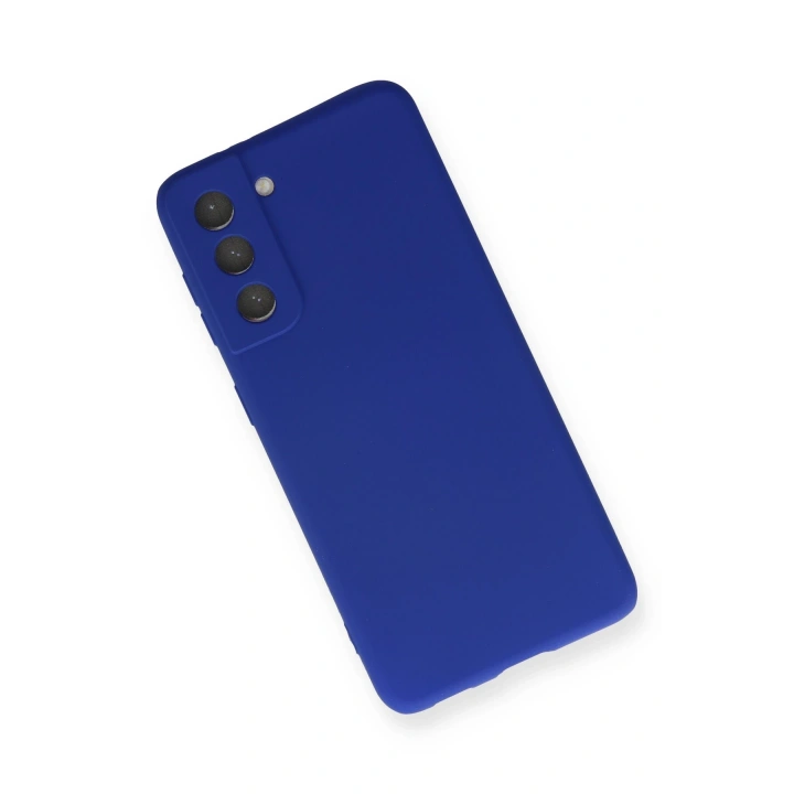 BFS  Samsung Galaxy S21 FE Kılıf First Silikon - Lacivert