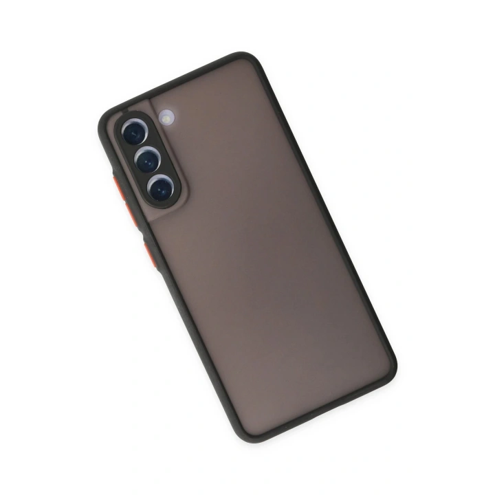 BFS  Samsung Galaxy S21 FE Kılıf Montreal Silikon Kapak - Siyah