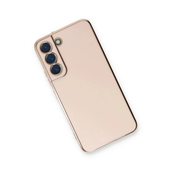 BFS  Samsung Galaxy S21 FE Kılıf Volet Silikon - Pembe