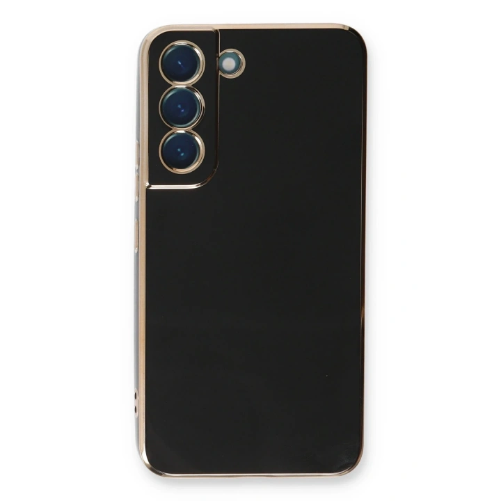 BFS  Samsung Galaxy S21 FE Kılıf Volet Silikon - Siyah