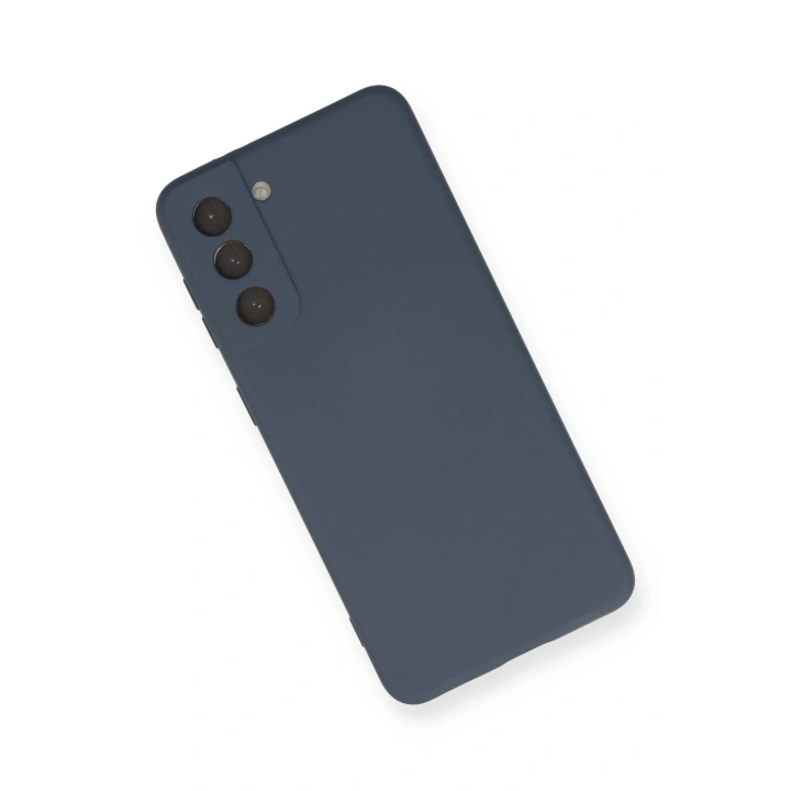 BFS  Samsung Galaxy S21 Kılıf Nano içi Kadife Silikon - Gri