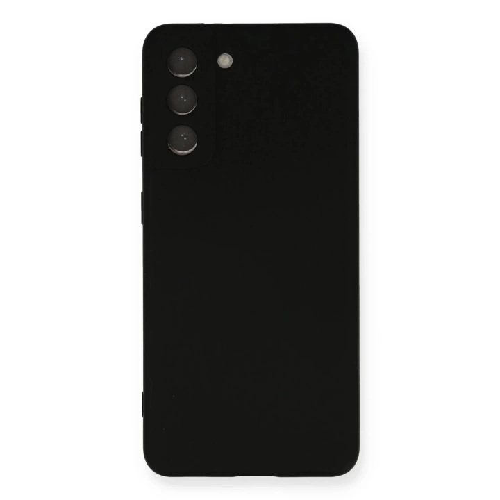 BFS  Samsung Galaxy S21 Kılıf Nano içi Kadife Silikon - Siyah