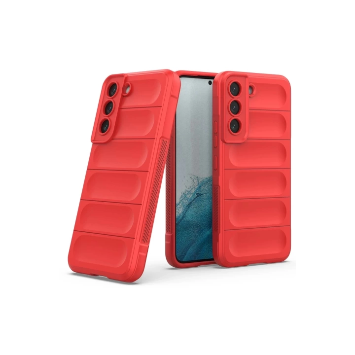 BFS  Samsung Galaxy S21 Kılıf Optimum Silikon - Kırmızı