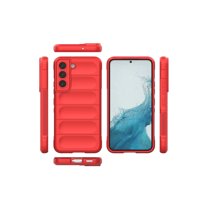 BFS  Samsung Galaxy S21 Kılıf Optimum Silikon - Kırmızı