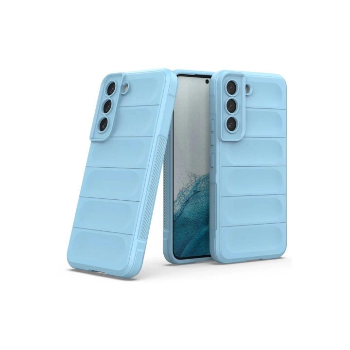 BFS  Samsung Galaxy S21 Kılıf Optimum Silikon - Sky Blue