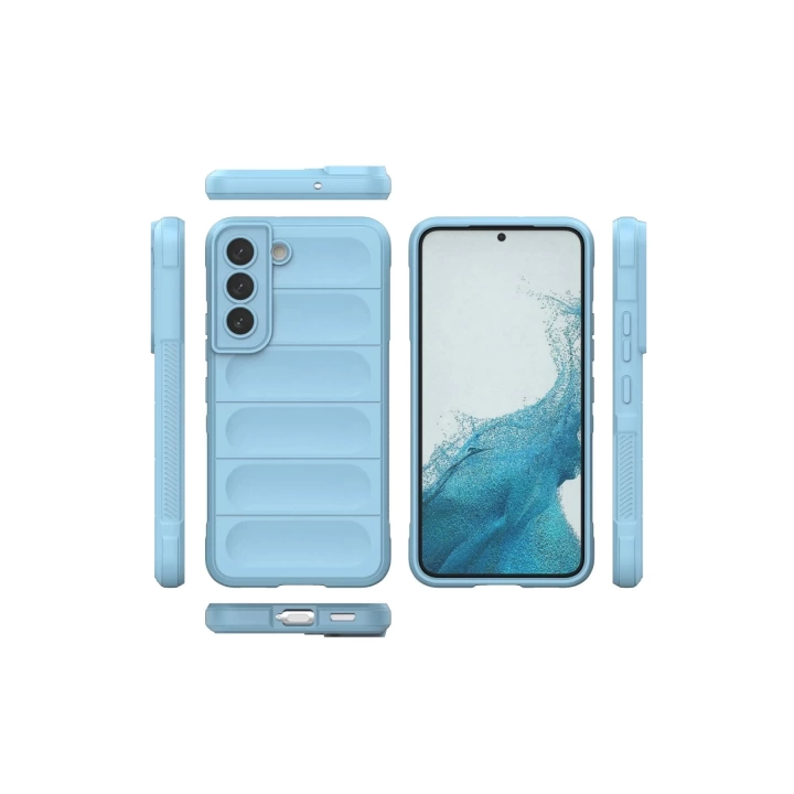 BFS  Samsung Galaxy S21 Kılıf Optimum Silikon - Sky Blue