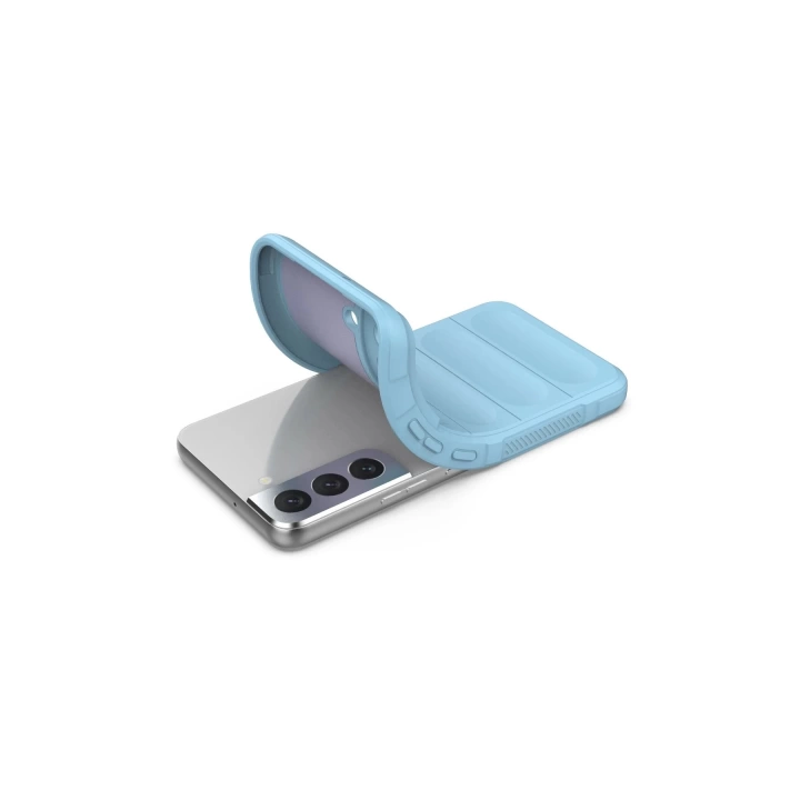 BFS  Samsung Galaxy S21 Kılıf Optimum Silikon - Sky Blue