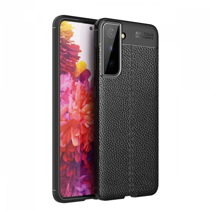 BFS  Samsung Galaxy S21 Plus Kılıf Auto Focus Kapak - Siyah