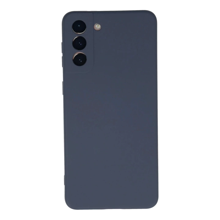 BFS  Samsung Galaxy S21 Plus Kılıf Nano içi Kadife Silikon - Gri