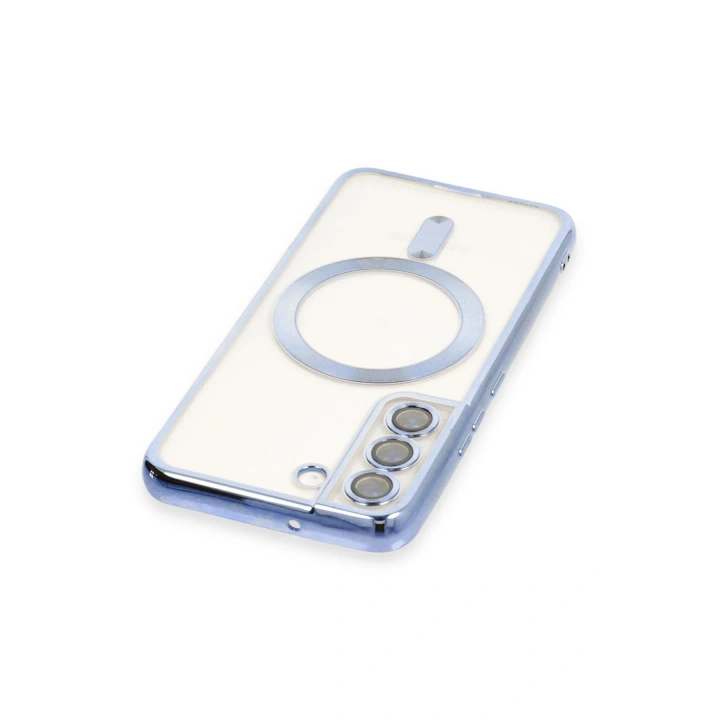 BFS  Samsung Galaxy S22 Kılıf Kross Magneticsafe Kapak - Sierra Blue