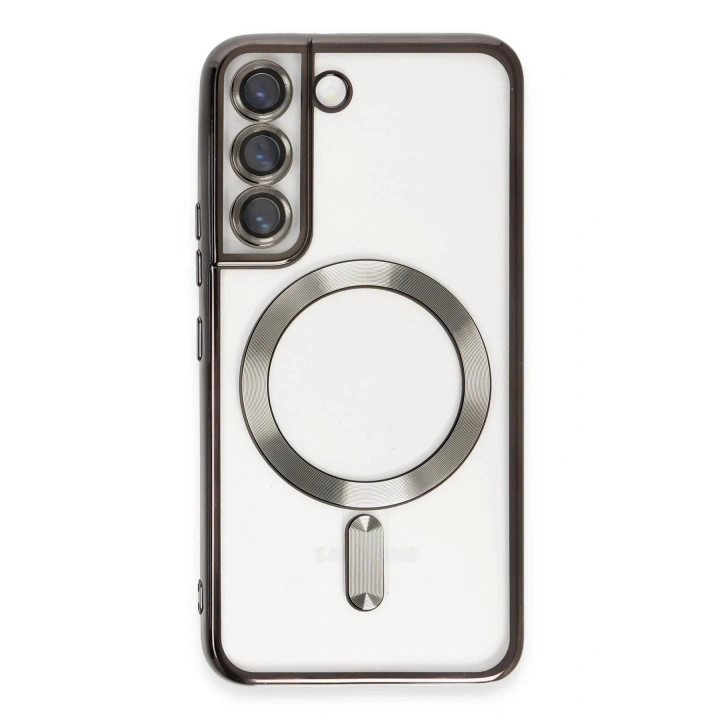 BFS Samsung Galaxy S22 Kılıf Kross Magneticsafe Kapak - Siyah