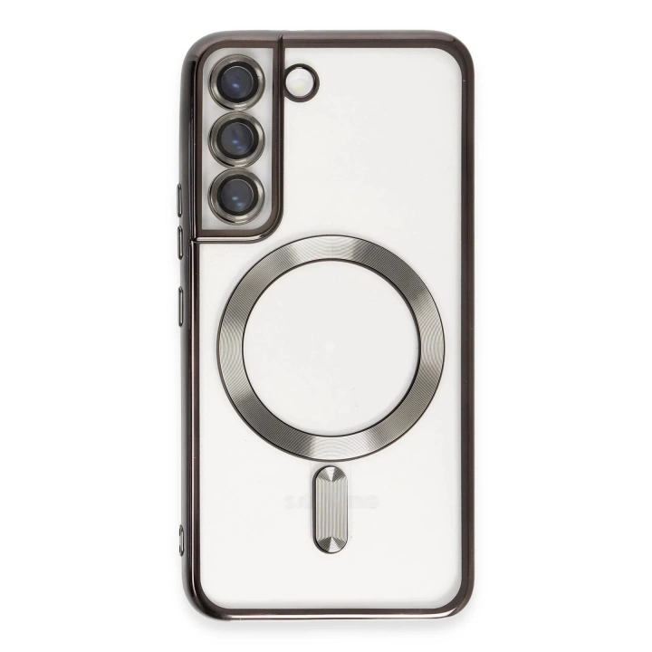 BFS  Samsung Galaxy S22 Kılıf Kross Magneticsafe Kapak - Siyah