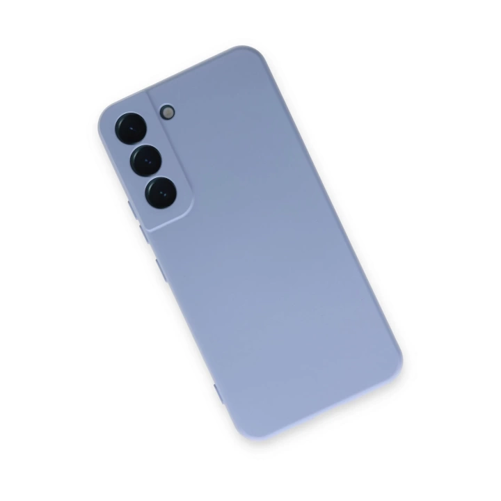 BFS  Samsung Galaxy S22 Kılıf Nano içi Kadife Silikon - Lila