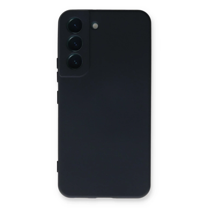 BFS  Samsung Galaxy S22 Plus Kılıf Nano içi Kadife Silikon - Lacivert