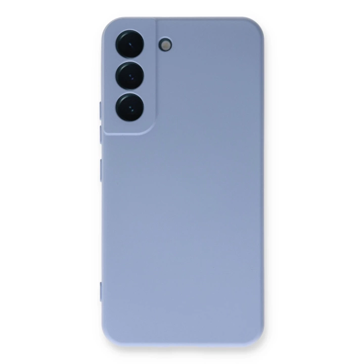 BFS  Samsung Galaxy S22 Plus Kılıf Nano içi Kadife Silikon - Lila
