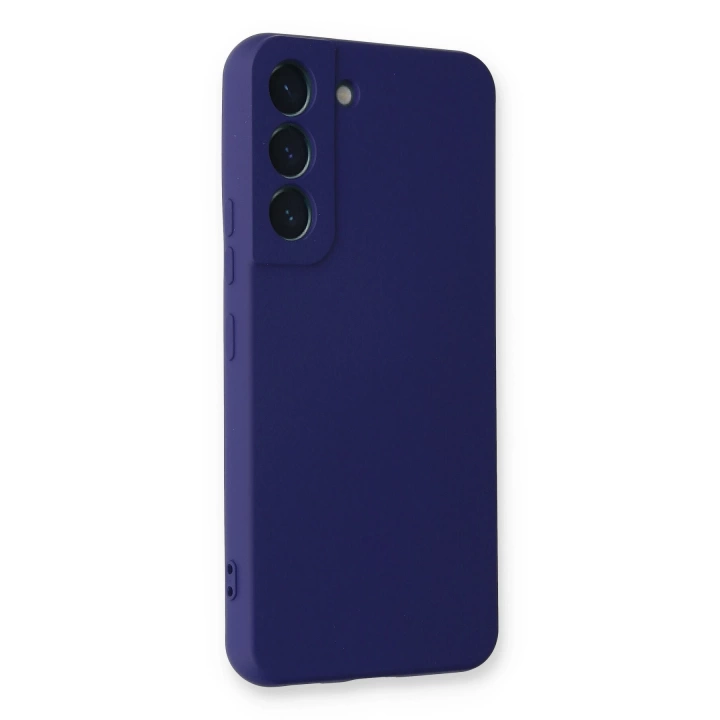BFS  Samsung Galaxy S22 Plus Kılıf Nano içi Kadife Silikon - Mor