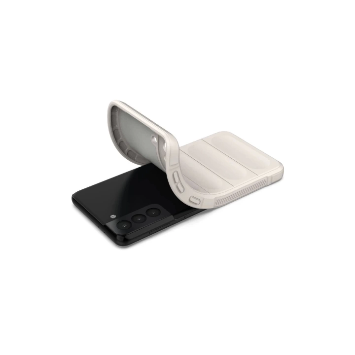 BFS  Samsung Galaxy S22 Plus Kılıf Optimum Silikon - Krem