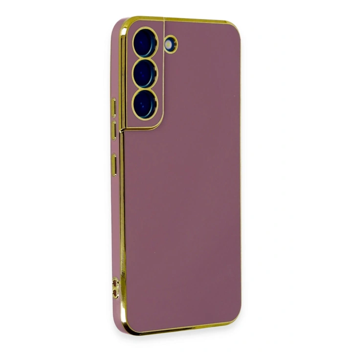 BFS  Samsung Galaxy S22 Plus Kılıf Volet Silikon - Kırmızı