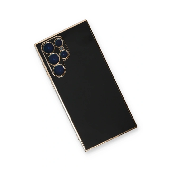 BFS  Samsung Galaxy S22 Ultra Kılıf Volet Silikon - Siyah