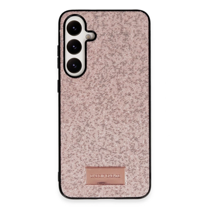 BFS  Samsung Galaxy S23 Bright Simli Kapak - Pembe