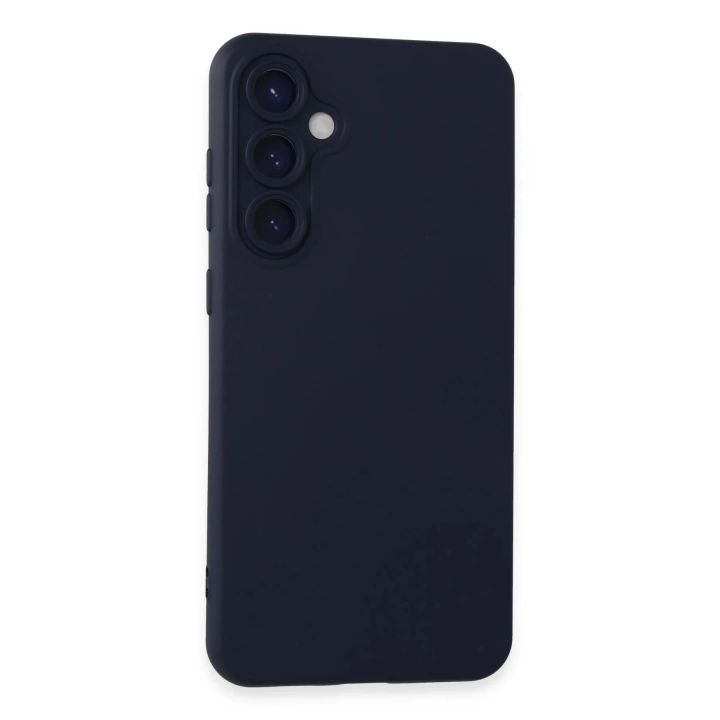 BFS  Samsung Galaxy S23 FE Kılıf Nano içi Kadife Silikon - Lacivert