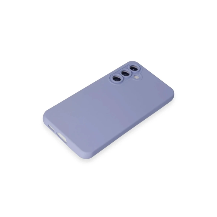 BFS  Samsung Galaxy S23 FE Kılıf Nano içi Kadife Silikon - Lila