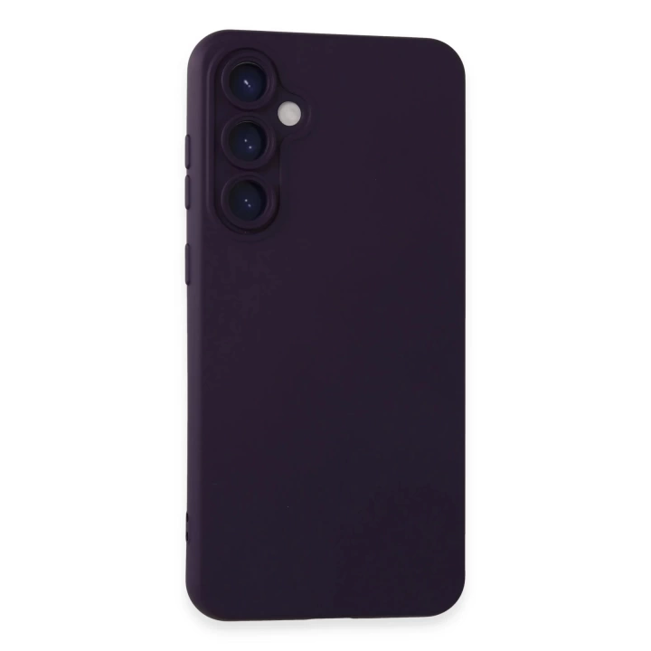 BFS  Samsung Galaxy S23 FE Kılıf Nano içi Kadife Silikon - Mor