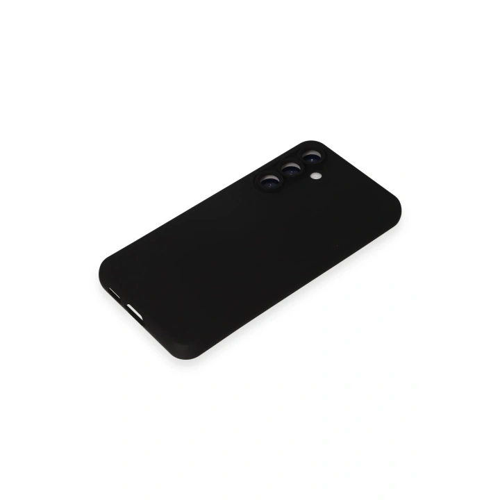 BFS Samsung Galaxy S23 FE Kılıf Nano içi Kadife Silikon - Siyah
