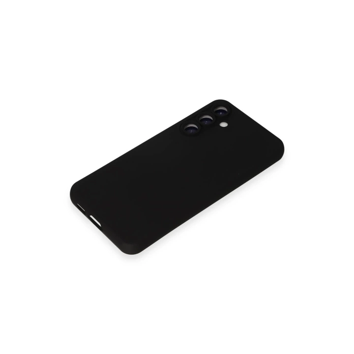 BFS  Samsung Galaxy S23 FE Kılıf Nano içi Kadife Silikon - Siyah