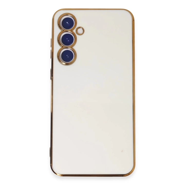 BFS  Samsung Galaxy S23 FE Kılıf Volet Silikon - Beyaz