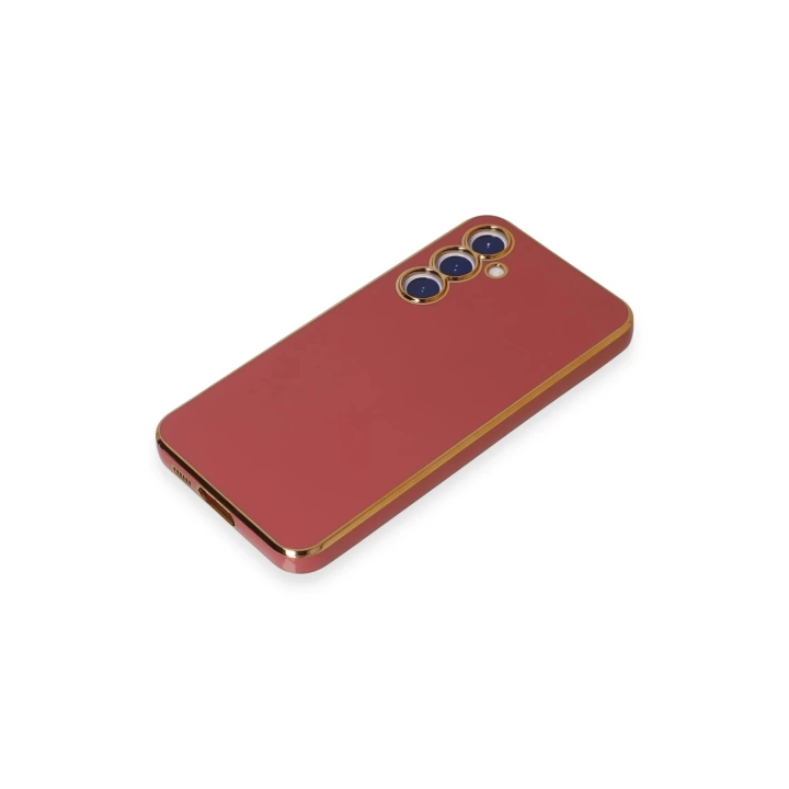 BFS  Samsung Galaxy S23 FE Kılıf Volet Silikon - Kırmızı