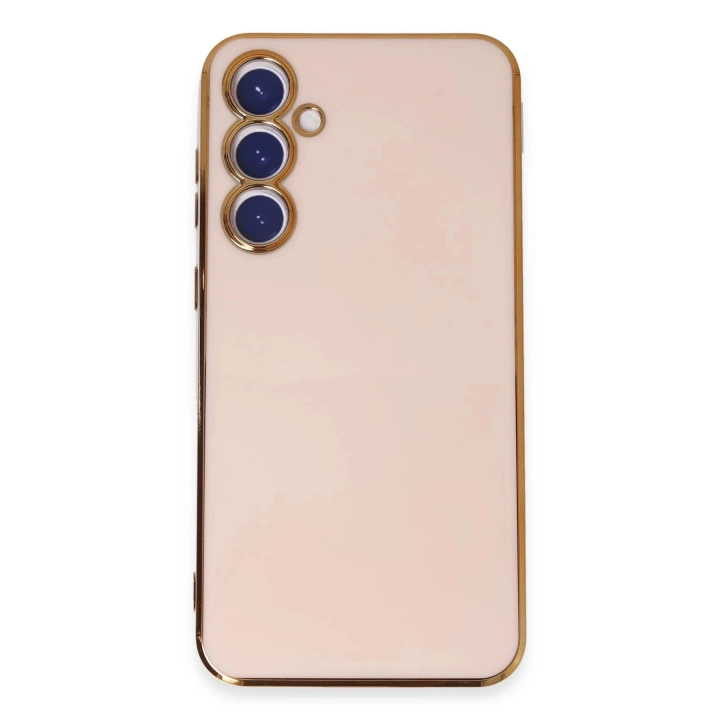 BFS  Samsung Galaxy S23 FE Kılıf Volet Silikon - Pembe