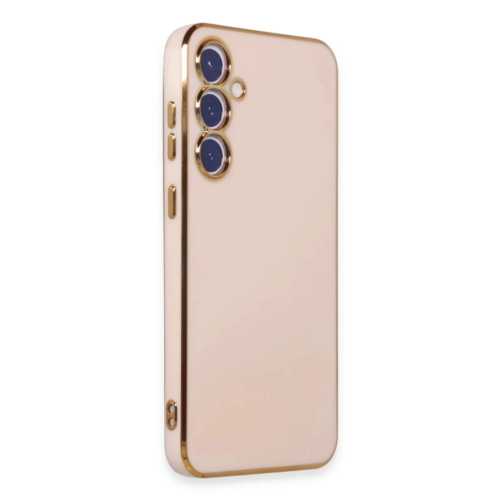 BFS  Samsung Galaxy S23 FE Kılıf Volet Silikon - Pembe