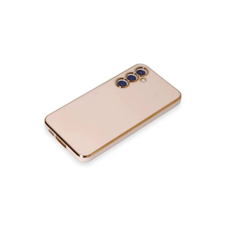 BFS  Samsung Galaxy S23 FE Kılıf Volet Silikon - Pembe
