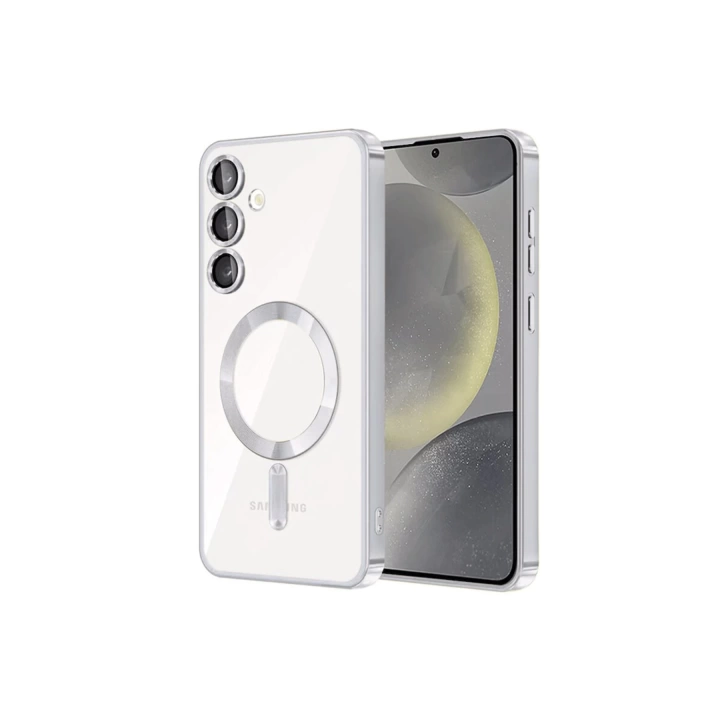 BFS  Samsung Galaxy S23 Kılıf Kross Magneticsafe Kapak - Titan Gri
