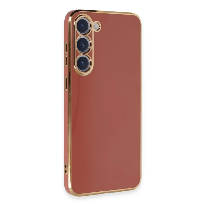 BFS  Samsung Galaxy S23 Kılıf Volet Silikon - Kırmızı