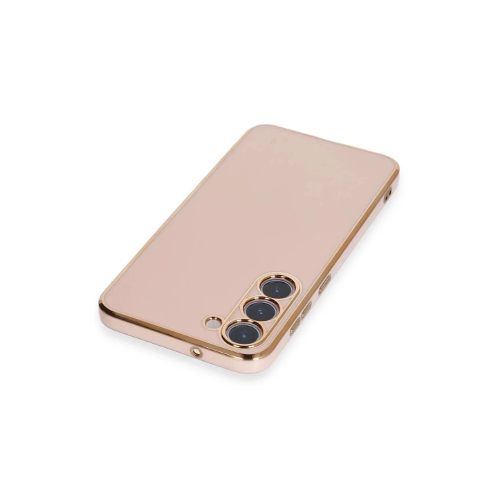 BFS Samsung Galaxy S23 Kılıf Volet Silikon - Pembe