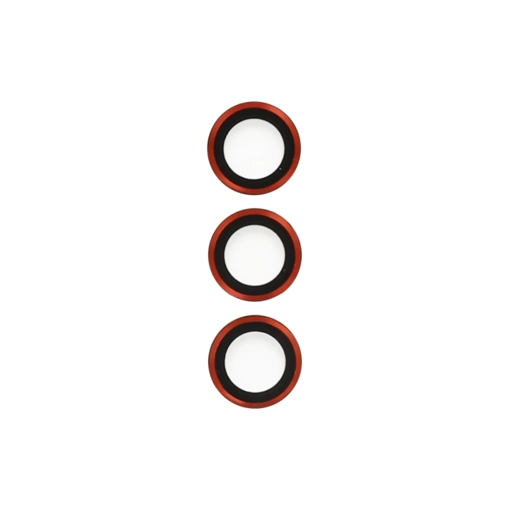 BFS  Samsung Galaxy S23 Metal Kamera Lens - Kırmızı