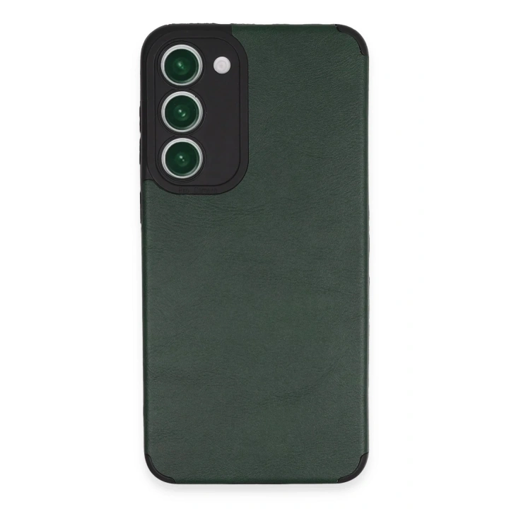 BFS  Samsung Galaxy S23 Plus Kılıf Loop Deri Silikon - Yeşil