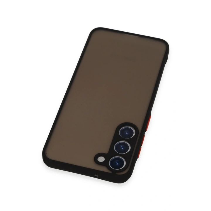 BFS  Samsung Galaxy S23 Plus Kılıf Montreal Silikon Kapak - Siyah