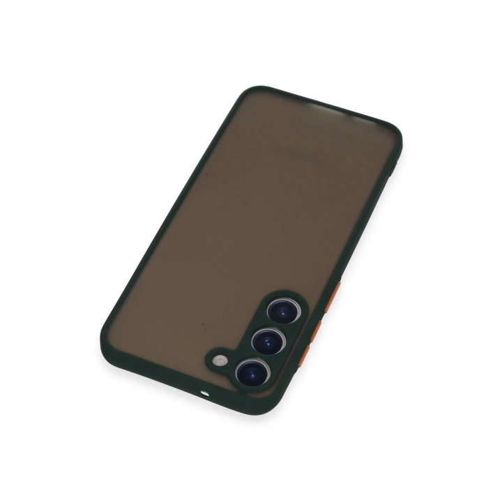 BFS  Samsung Galaxy S23 Plus Kılıf Montreal Silikon Kapak - Yeşil